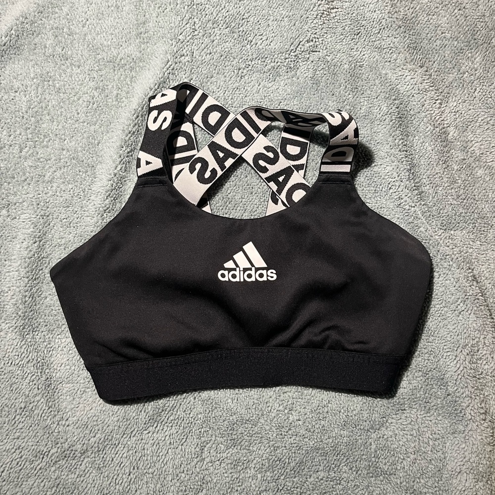 Adidas cross back sports bra